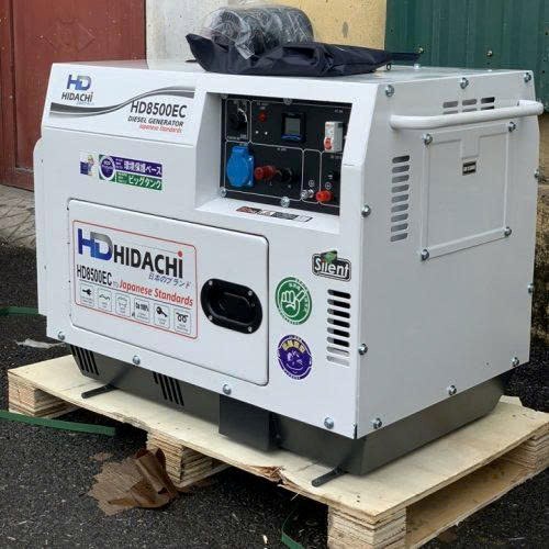 máy phát điện chạy dầu 6kw hidachi hd8500ec hình 0 may phat dien chay dau 6kw hidachi hd8500ec hinh 0