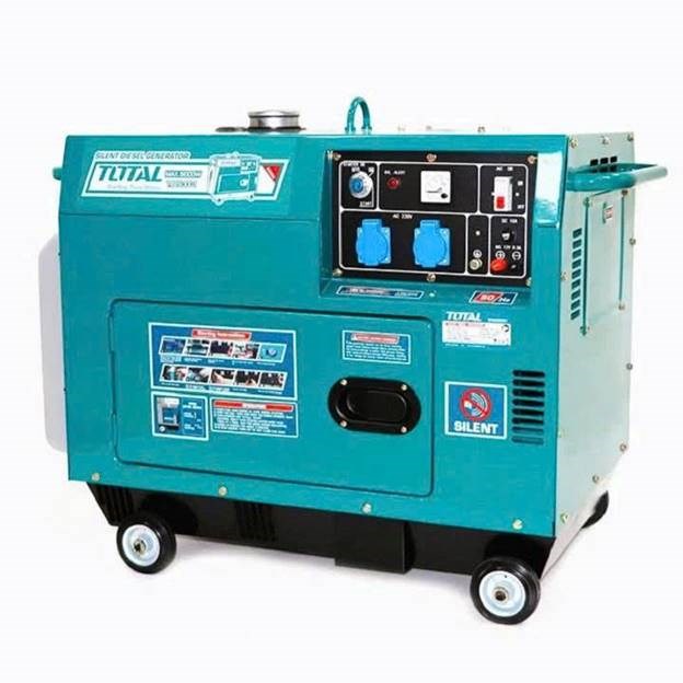 may phat dien chay dau 5kw total tp250001-1 hinh 0
