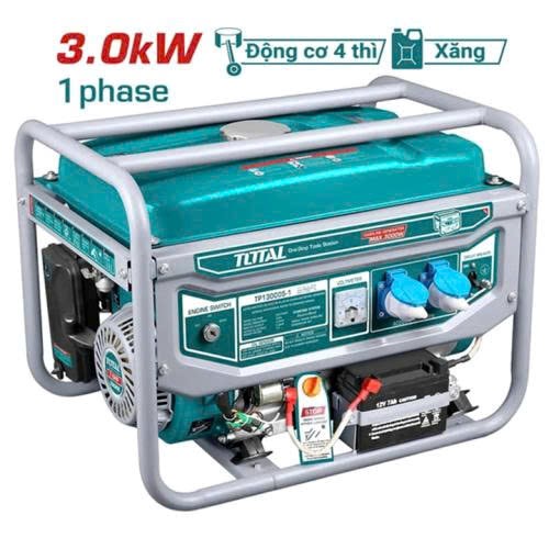 may phat dien xang 3kw total tp130005-1(co de) hinh 0