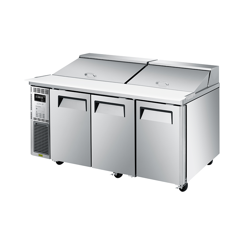 ban salad 3 canh inox turbo air khr18-3 hinh 0