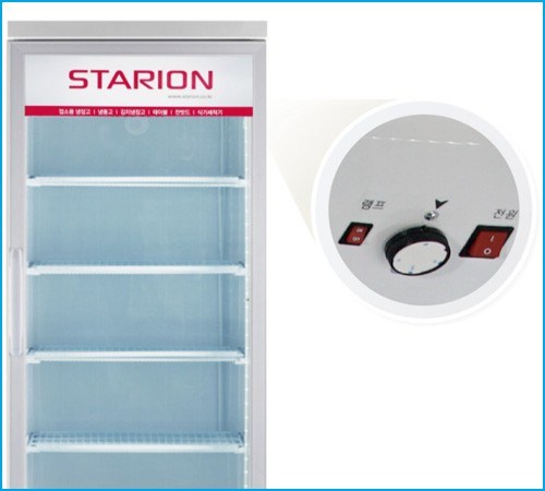 tu mat trung bay 1 canh kinh starion sr-sc41rw - 381l hinh 0