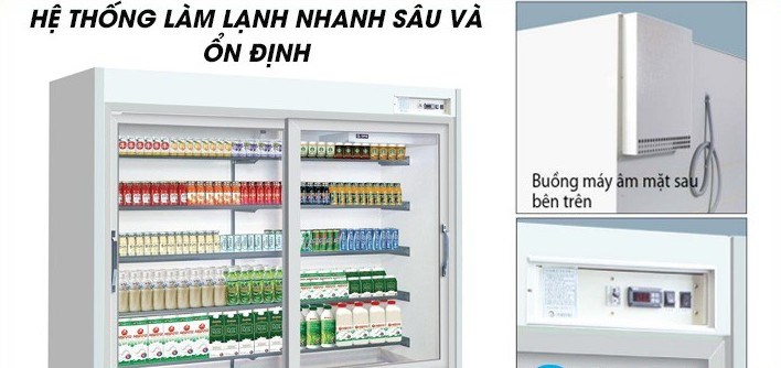 tủ mát trưng bày đồ uống dạng cửa trượt opo xpd5 hình 1 tu mat trung bay do uong dang cua truot opo xpd5 hinh 1