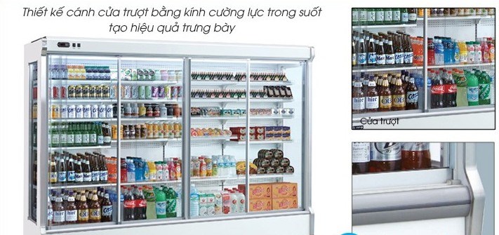 tủ mát trưng bày nhiều ngăn cửa trượt opo smm5d2 hình 1 tu mat trung bay nhieu ngan cua truot opo smm5d2 hinh 1