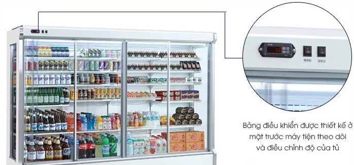 tủ mát trưng bày nhiều ngăn cửa trượt opo smm5d2 hình 2 tu mat trung bay nhieu ngan cua truot opo smm5d2 hinh 2