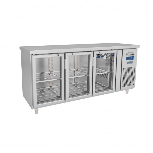 ban mat 3 canh kinh okiwi bmq.3mk1875 - 1800x750x850 hinh 0