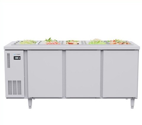ban mat salad 3 canh inox icymax isr-3s187 - 1m8 hinh 0