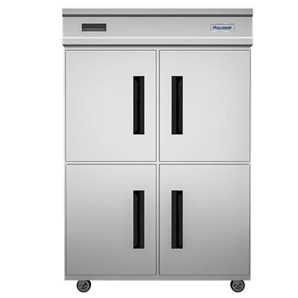 tu mat dung 4 canh inox okiwi mdq.4i1100 - 1100l hinh 0
