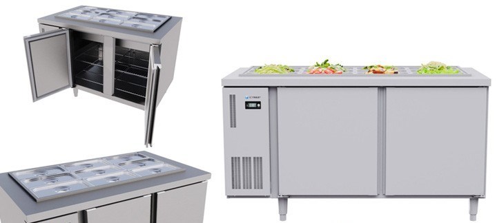 ban mat salad 2 canh inox icymax isr-2s127 1m2 hinh 0