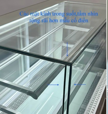 tủ bánh kem kính vuông không viền 3 tầng snow village dg-1800 1m8 hình 1 tu banh kem kinh vuong khong vien 3 tang snow village dg-1800 1m8 hinh 1