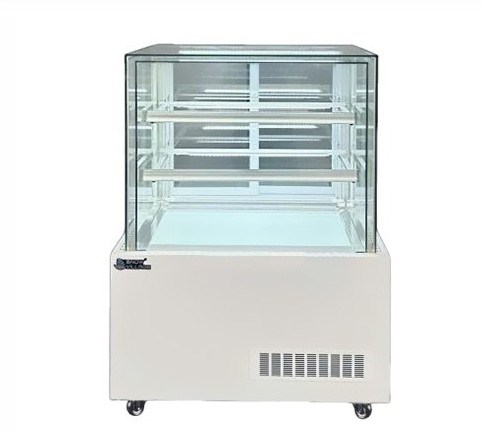tủ bánh kem kính vuông không viền 3 tầng snow village dg-900 0.9m hình 0 tu banh kem kinh vuong khong vien 3 tang snow village dg-900 0.9m hinh 0