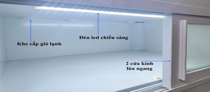 tủ bánh kem kính vuông 1 tầng snow village gb-250-4l-z1 0.9m  hình 2 tu banh kem kinh vuong 1 tang snow village gb-250-4l-z1 0.9m  hinh 2