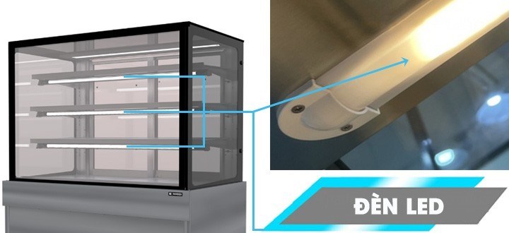 tủ bánh kem kính vuông 4 tầng sanden intercool sks-0907z 0.9m hình 1 tu banh kem kinh vuong 4 tang sanden intercool sks-0907z 0.9m hinh 1