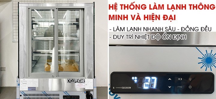 tủ bánh kem kính cong 4 tầng sanden intercool skk-0907z 0.9m hình 1 tu banh kem kinh cong 4 tang sanden intercool skk-0907z 0.9m hinh 1