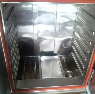 tủ nấu cơm 10 khay dùng gas vinaki 10kg hình 2 tu nau com 10 khay dung gas vinaki 10kg hinh 2