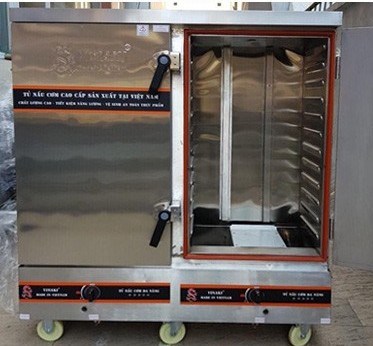 tủ nấu cơm 24 khay dùng gas vinaki 24kg hình 0 tu nau com 24 khay dung gas vinaki 24kg hinh 0