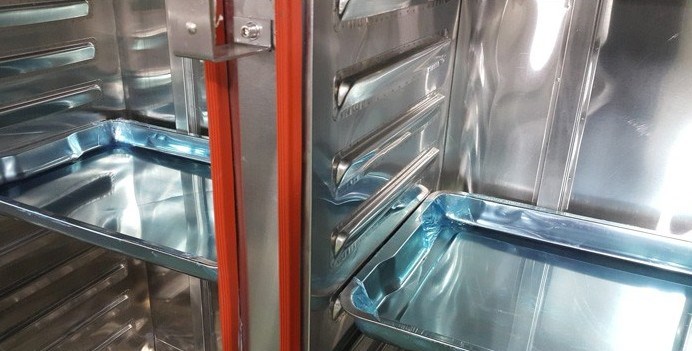 tủ nấu cơm 24 khay dùng điện vinaki  24kd hình 2 tu nau com 24 khay dung dien vinaki  24kd hinh 2