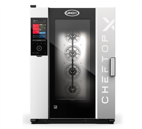 lò nướng hấp đa năng unox cheftop-x™ 10 khay gn 2/1 hình 0 lo nuong hap da nang unox cheftop-x™ 10 khay gn 2/1 hinh 0