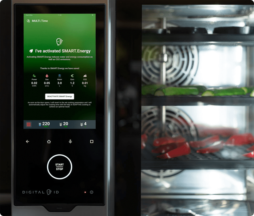 lò nướng hấp đa năng unox cheftop-x™ 6 khay gn 1/1 hình 3 lo nuong hap da nang unox cheftop-x™ 6 khay gn 1/1 hinh 3