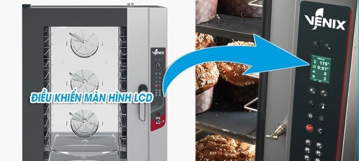 lò nướng hấp đa năng 10 khay venix sq10dgc hình 1 lo nuong hap da nang 10 khay venix sq10dgc hinh 1