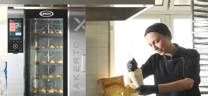 lò nướng hấp đa năng unox bakertop-x™ 10 khay hình 0 lo nuong hap da nang unox bakertop-x™ 10 khay hinh 0