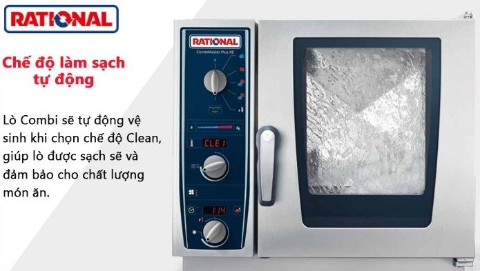 lò nướng hấp đa năng rational icc xs 6-2/3 hình 4 lo nuong hap da nang rational icc xs 6-2/3 hinh 4