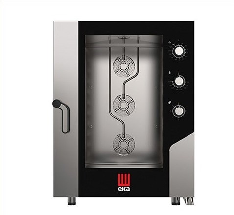 lò nướng hấp đa năng điều khiển cơ eka mkf 1021 s 10 khay hình 1 lo nuong hap da nang dieu khien co eka mkf 1021 s 10 khay hinh 1