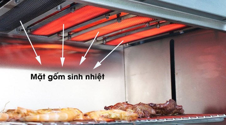 lò nướng salamander 4 họng dùng gas sala4g hình 2 lo nuong salamander 4 hong dung gas sala4g hinh 2