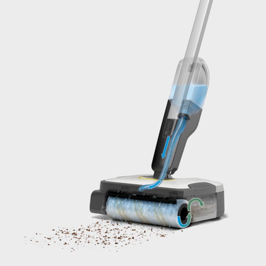 máy lau sàn karcher fc 2-4 battery  hình 1 may lau san karcher fc 2-4 battery  hinh 1