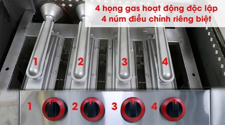 lò nướng salamander 4 họng dùng gas sala4g hình 1 lo nuong salamander 4 hong dung gas sala4g hinh 1