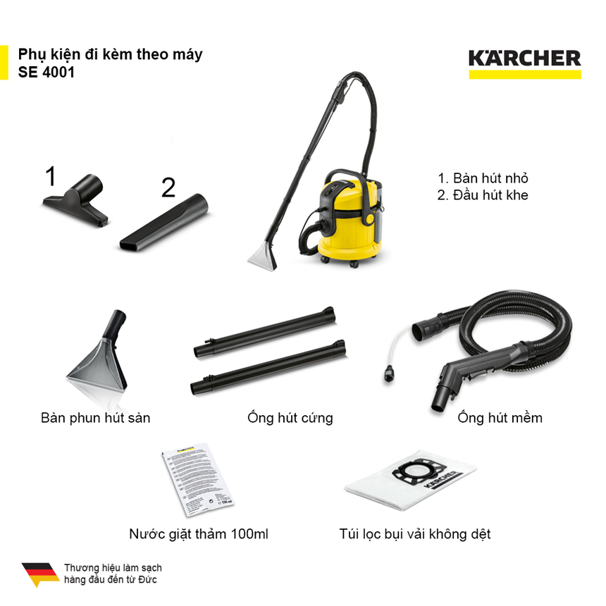 máy giặt thảm karcher se 4001 hình 3 may giat tham karcher se 4001 hinh 3