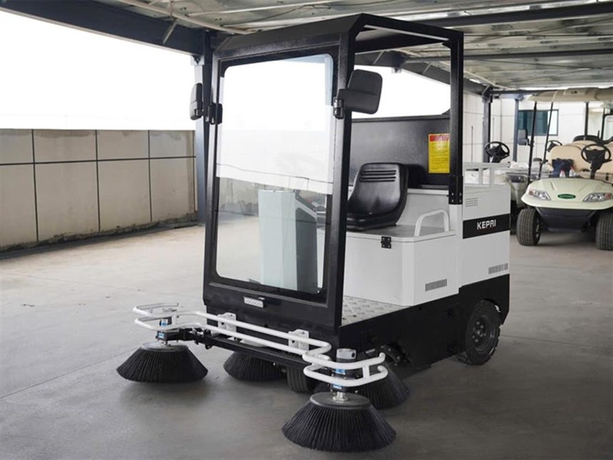 xe quét chạy điện ngồi lái bán kín k2 - ev-k2 hình 0 xe quet chay dien ngoi lai ban kin k2 - ev-k2 hinh 0