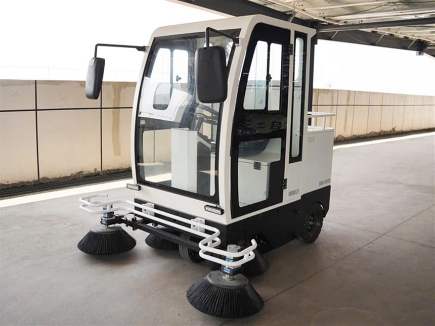 xe quét rác ngồi lái kín hoàn toàn k2s - ev-k2s hình 0 xe quet rac ngoi lai kin hoan toan k2s - ev-k2s hinh 0