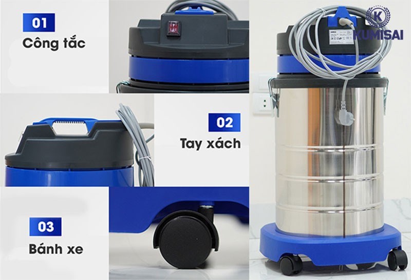 may hut bui cong nghiep cho gia dinh kumisai kms 30a hinh 0