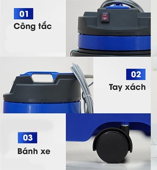 may hut bui cong nghiep cho gia dinh kumisai kms 30a hinh 0