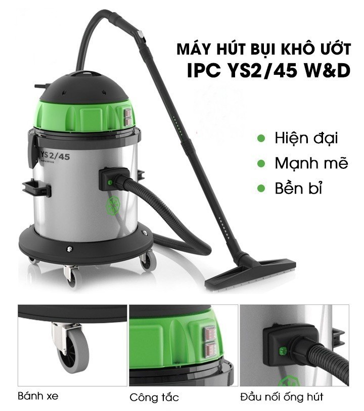 may hut bui kho uot ipc ys2/45 w&d hinh 0