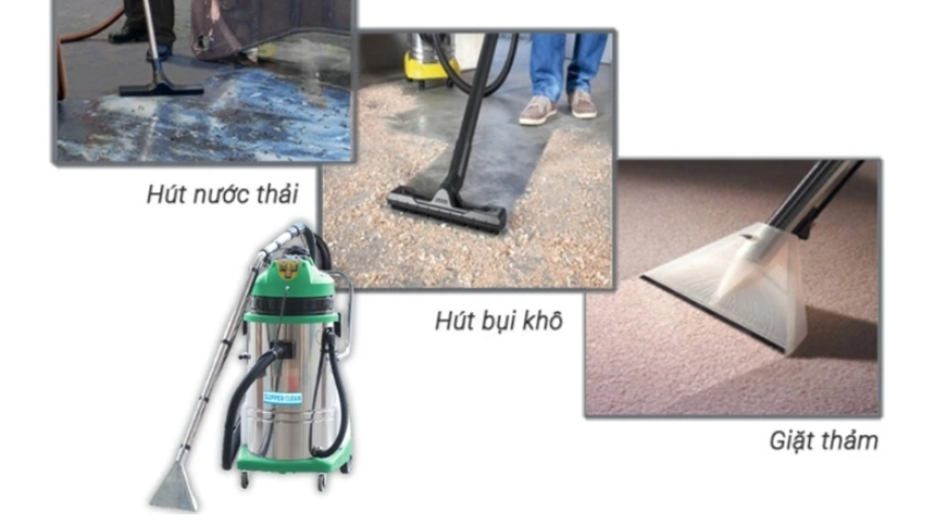 may giat tham phun hut supper clean lc-602sc hinh 1