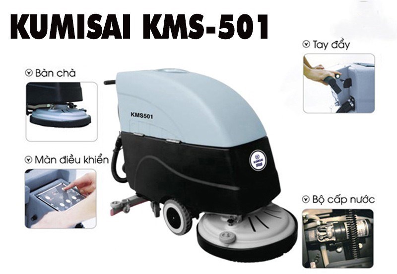 may cha san lien hop day tay kumisai kms-501 hinh 1