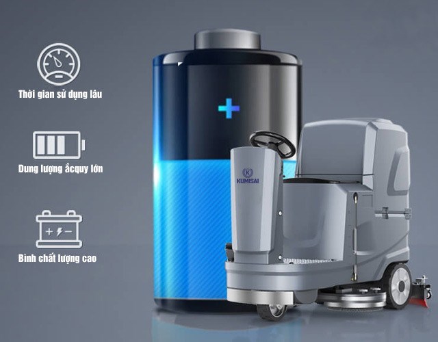 may cha san nha xuong ngoi lai kumisai kms 85 hinh 1