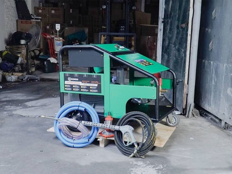 may phun rua cao ap cong nghiep kumisai kms-350/15 hinh 0