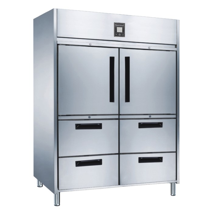 tu mat 2 canh 4 ngan inox kolner kn-pw8u2hnhn hinh 0