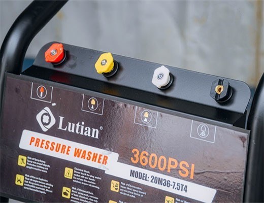 may rua xe lutian 3600psi - 7.5t4 7.5kw hinh 1