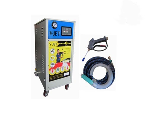 may rua xe hoi nuoc nong v-jet steammer 12e hinh 0