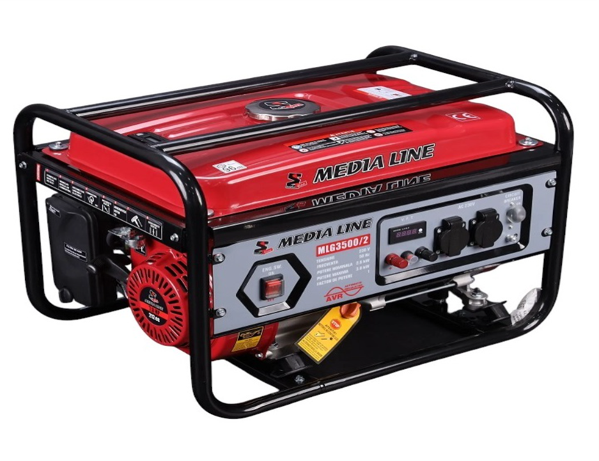may phat dien 3kw media line mlg3500/2 (giat no) hinh 0