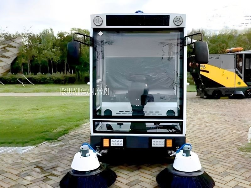 xe quet rac ngoi lai kumisai kms-1900e hinh 0
