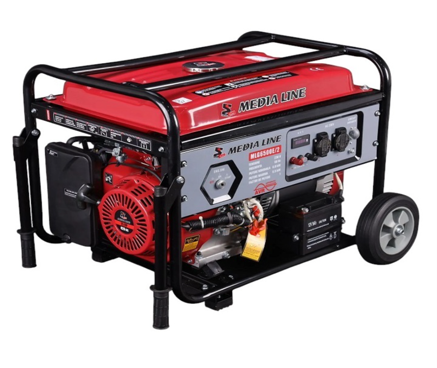 may phat dien 6kw media line mlg6500e/2 (co de) hinh 0