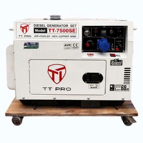 máy phát điện 6kw chạy dầu ttpro tt-7500se hình 0 may phat dien 6kw chay dau ttpro tt-7500se hinh 0