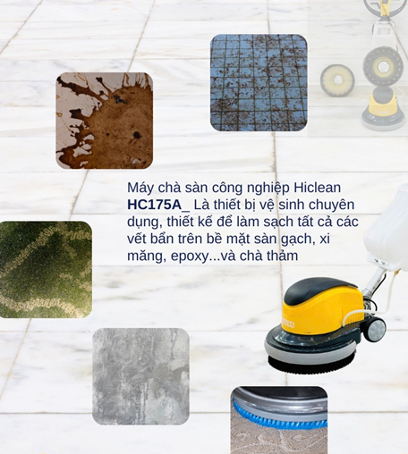 máy chà sàn công nghiệp hiclean hc175a hình 1 may cha san cong nghiep hiclean hc175a hinh 1