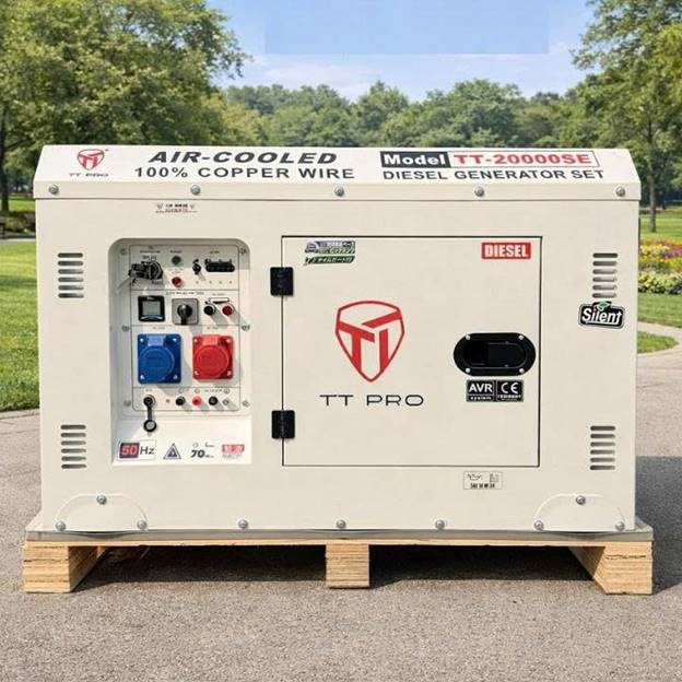 may phat dien chay dau 16kva tt pro tt-20000se hinh 0