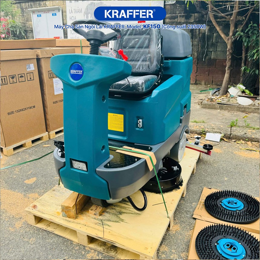 may cha san ngoi lai kraffer kf150 dung binh hinh 0