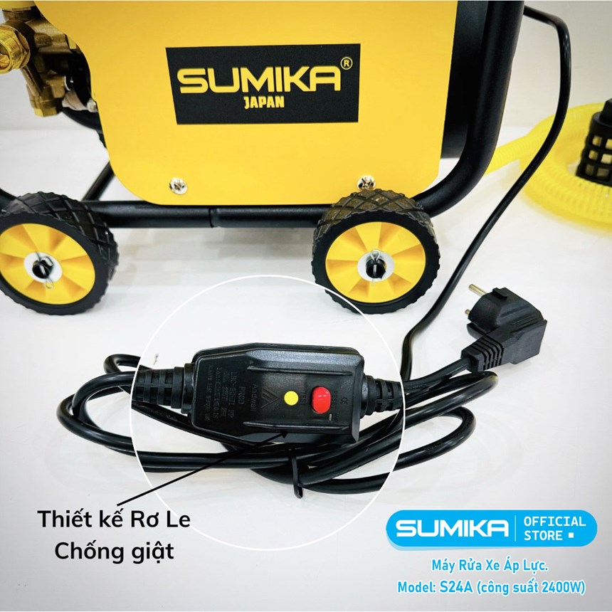 máy phun áp lực sumika s24a, công suất 2400w hình 1 may phun ap luc sumika s24a, cong suat 2400w hinh 1